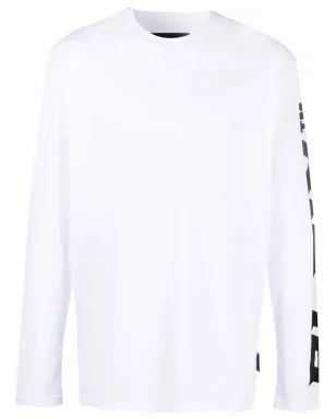 Philipp Plein 丸首長袖Tシャツ - White - サムネイル1