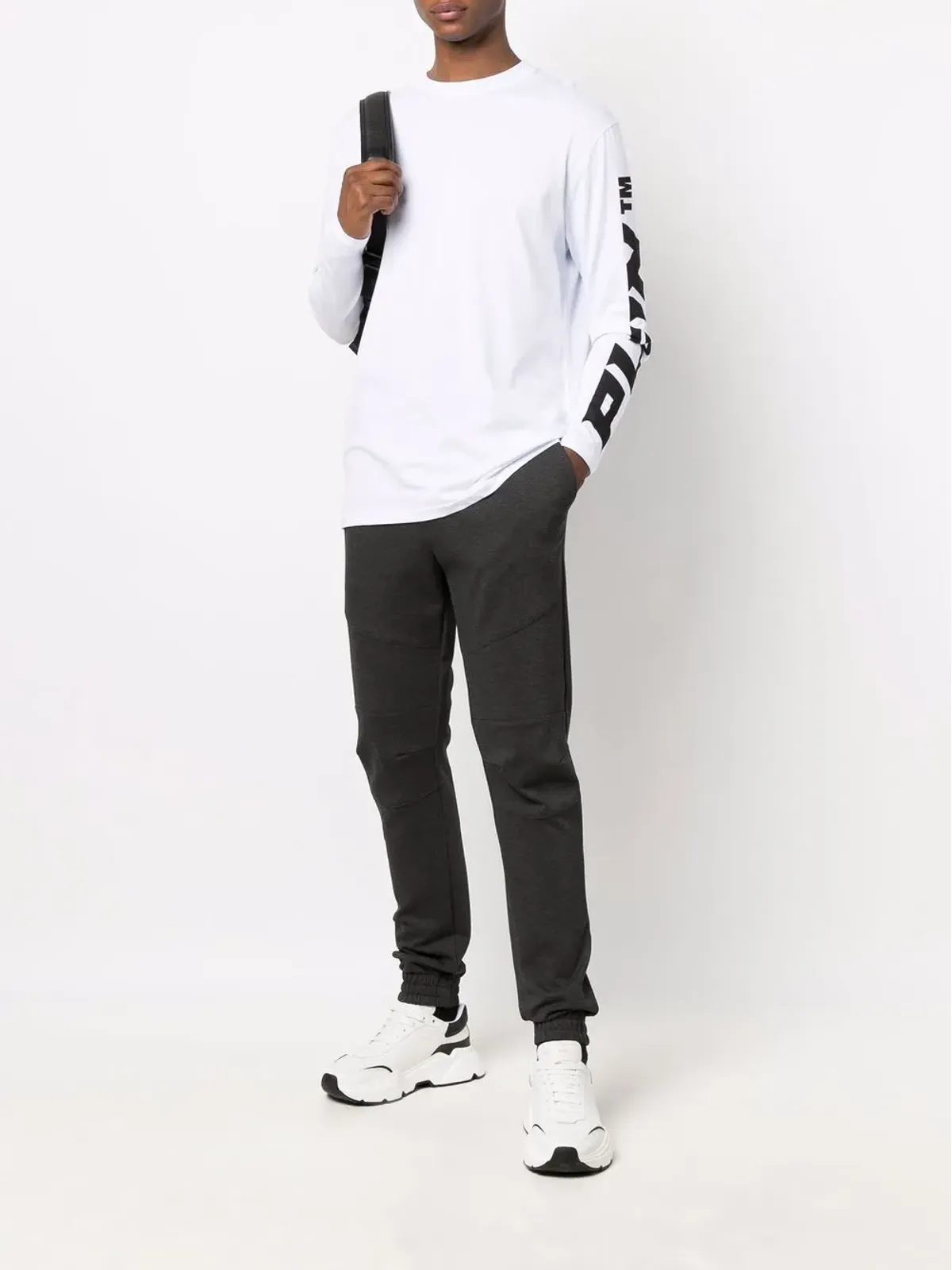 Philipp Plein 丸首長袖Tシャツ - White - 画像2