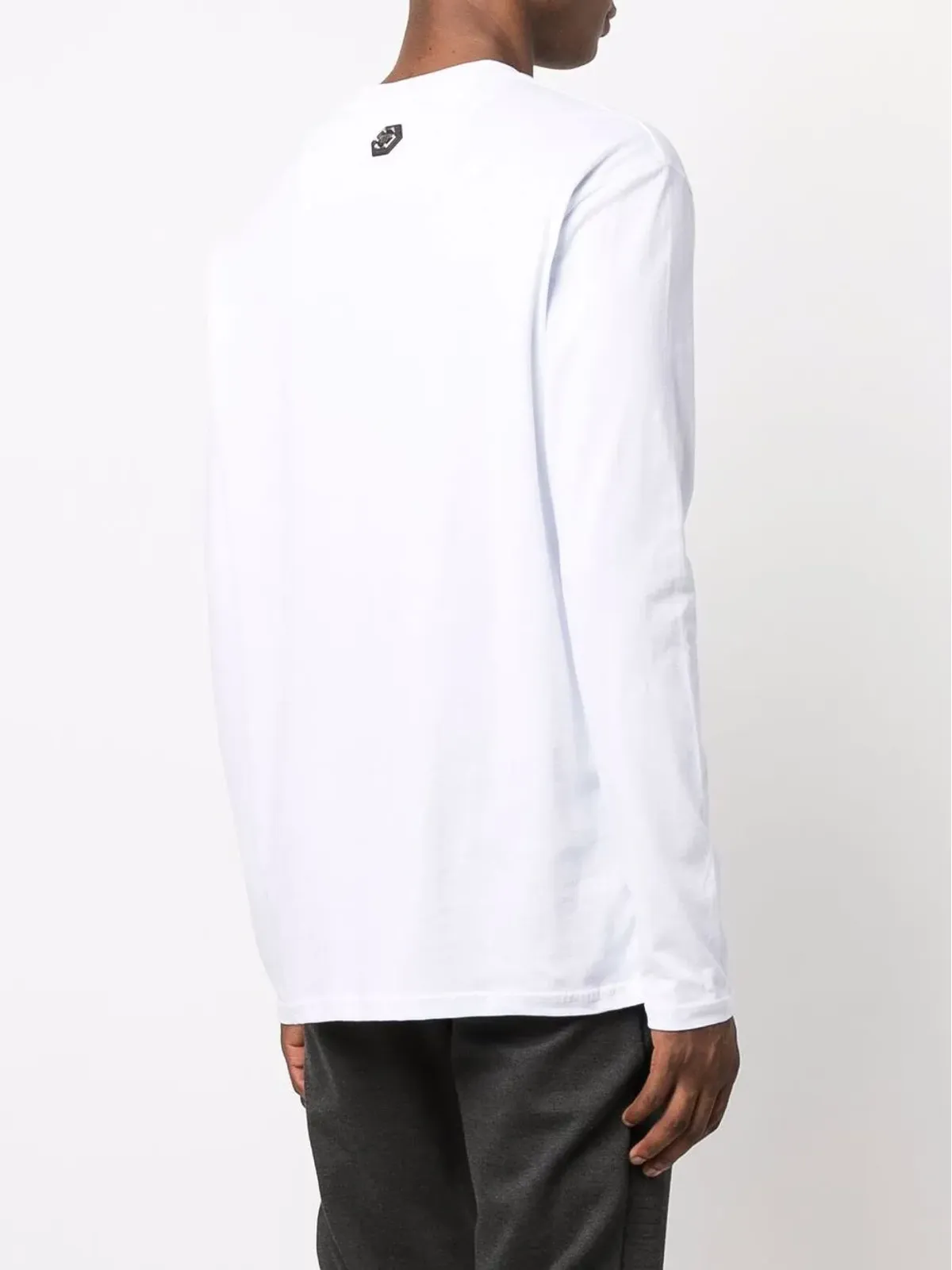 Philipp Plein 丸首長袖Tシャツ - White - 画像4