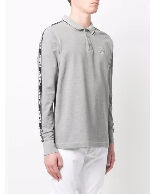 Philipp Plein ロゴ刺繍ポロシャツ - Grey - サムネイル3