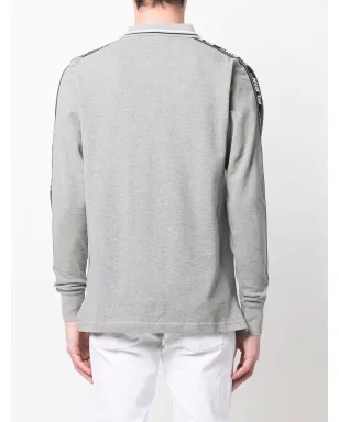 Philipp Plein ロゴ刺繍ポロシャツ - Grey - サムネイル4