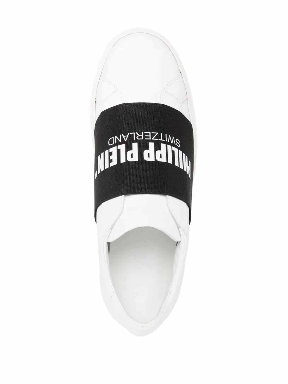Philipp Plein ロゴプリント スリップオンスニーカー - 画像4