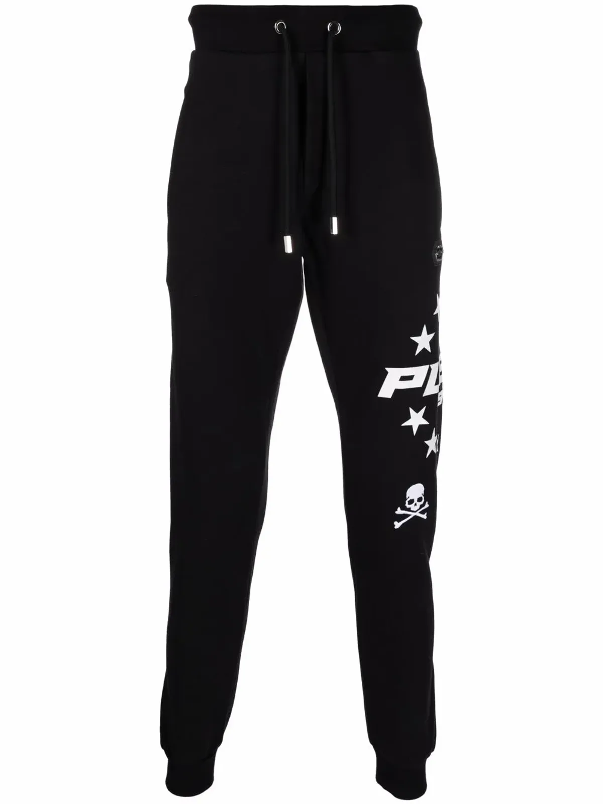 Philipp Plein ロゴ入り ドローコード トラックパンツ - 画像1