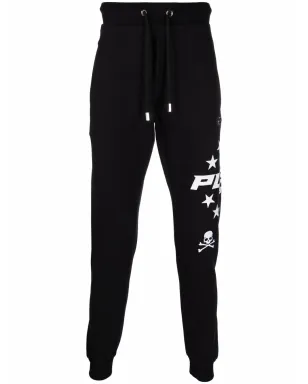 Philipp Plein ロゴ入り ドローコード トラックパンツ - サムネイル1