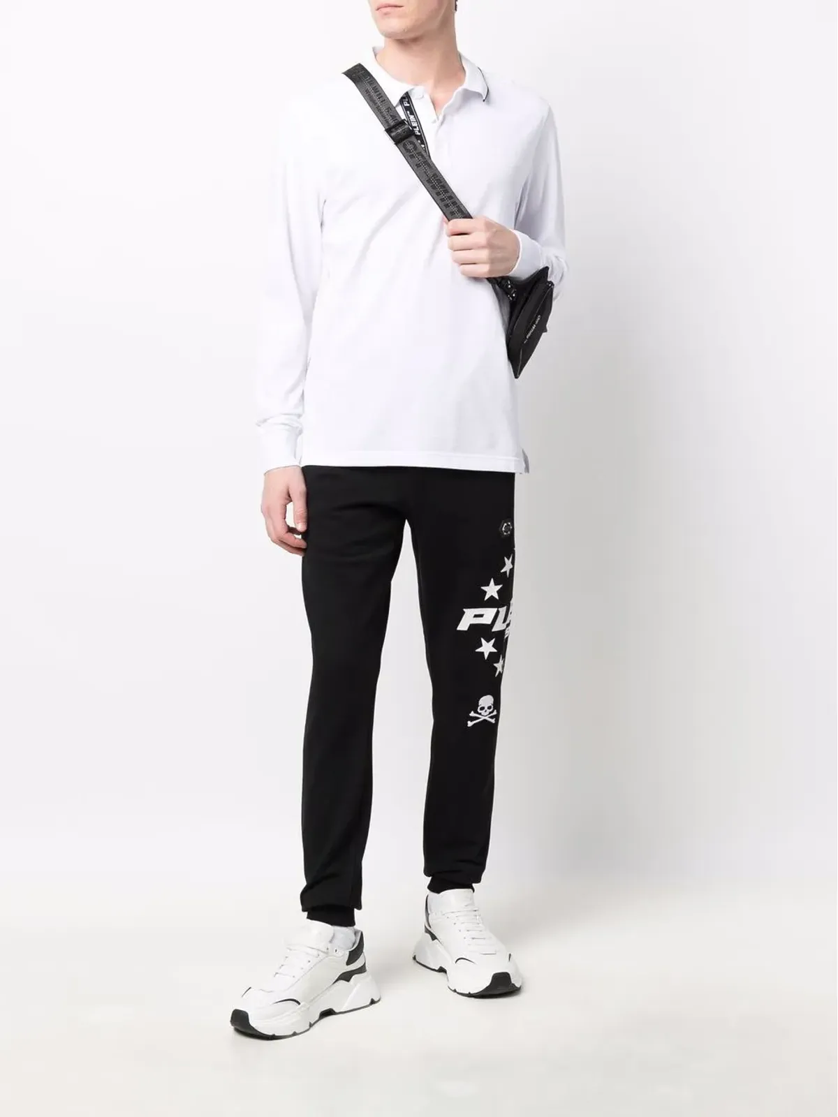 Philipp Plein ロゴ入り ドローコード トラックパンツ - 画像2