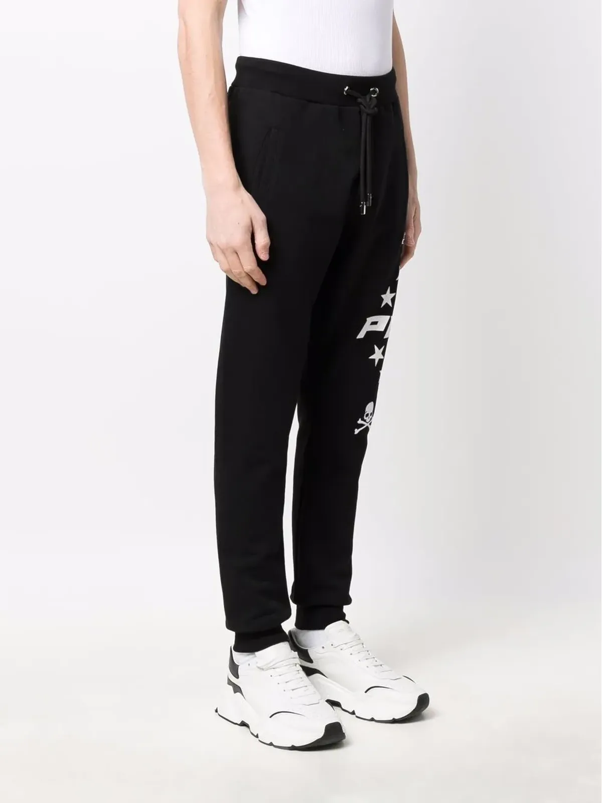 Philipp Plein ロゴ入り ドローコード トラックパンツ - 画像3
