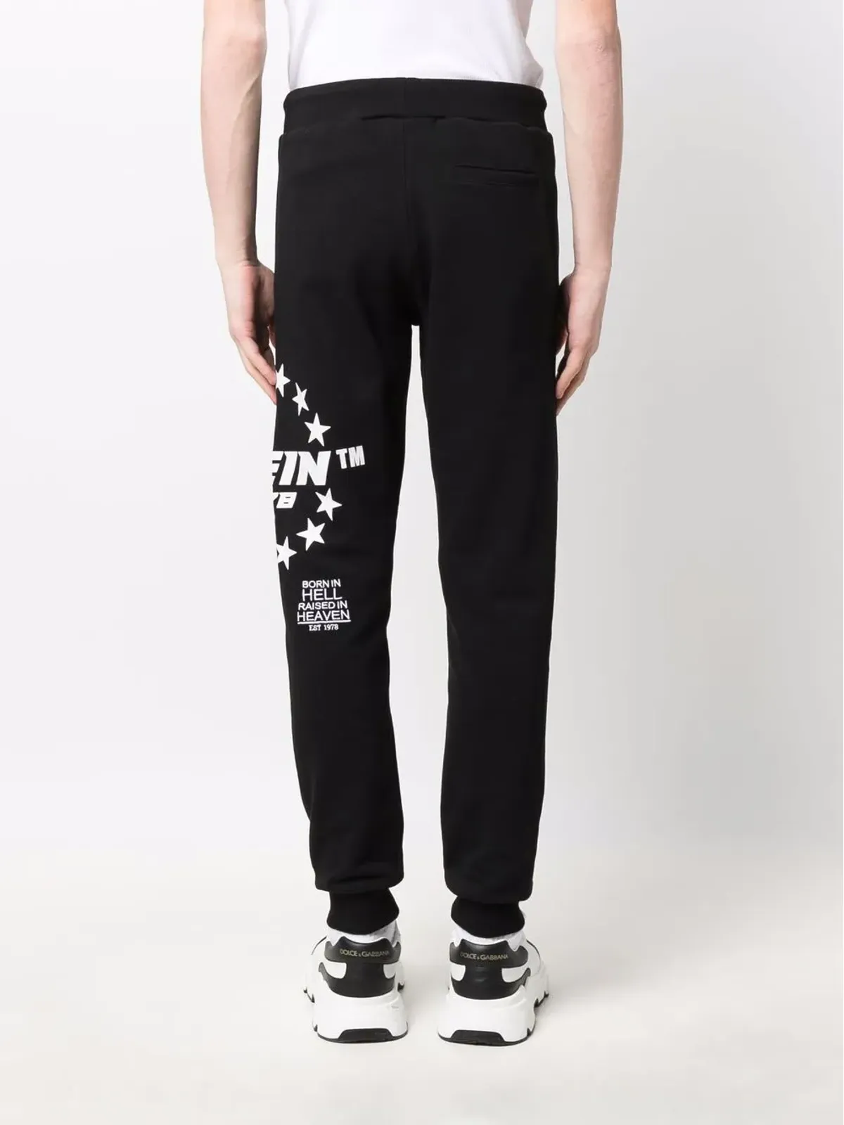 Philipp Plein ロゴ入り ドローコード トラックパンツ - 画像4