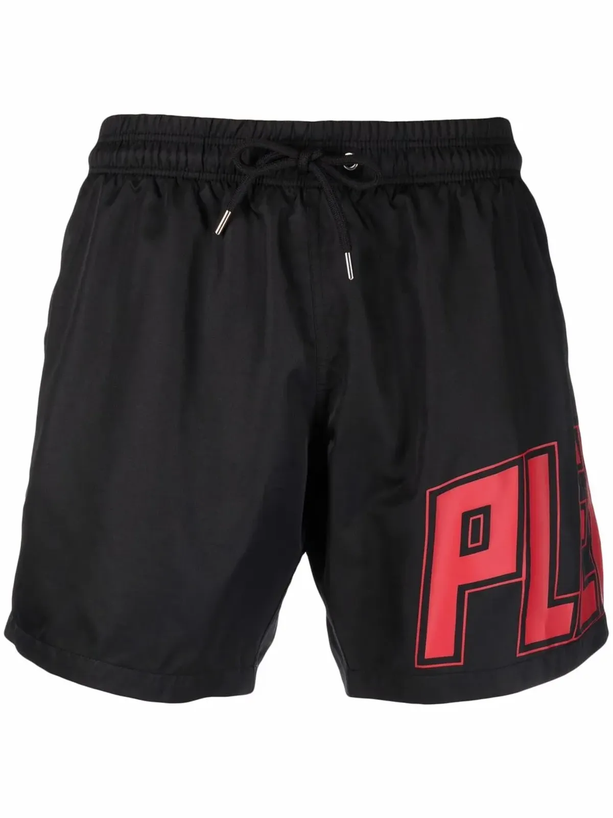 Philipp Plein ロゴプリント スイムショーツ - 画像1