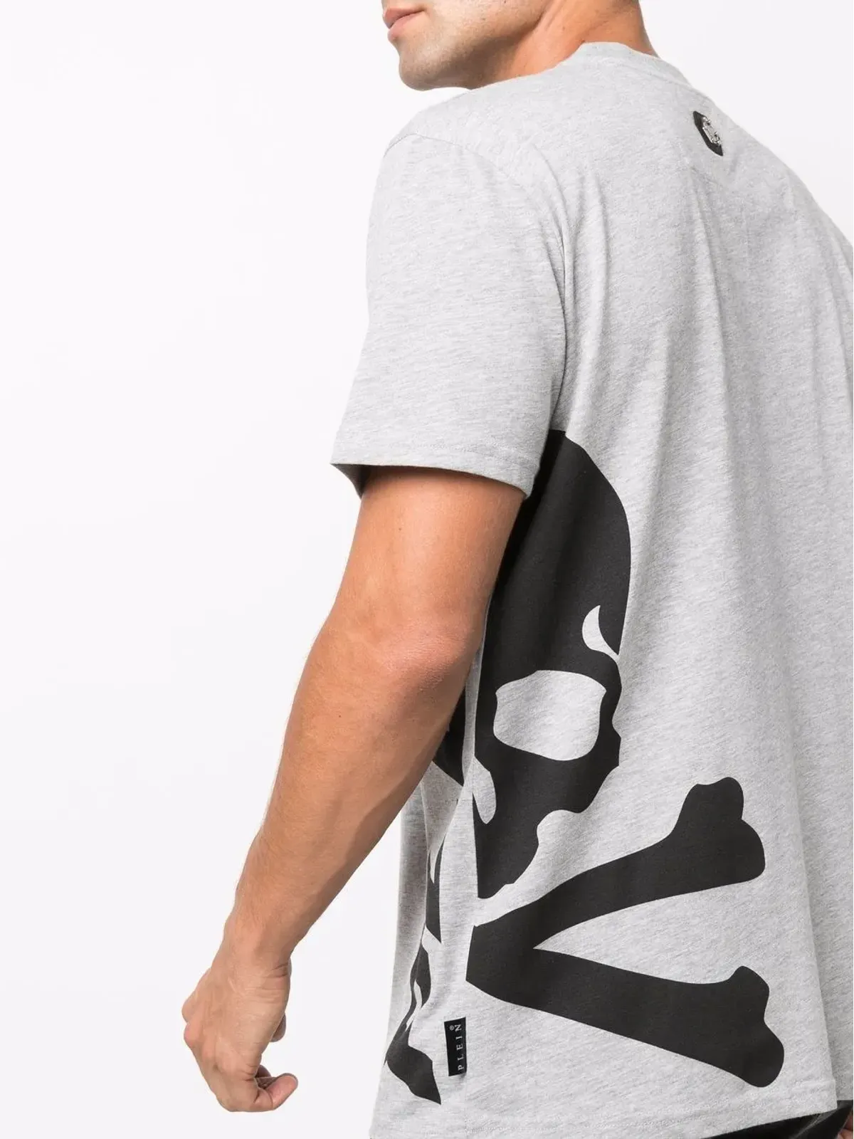 Philipp Plein ロゴプリント半袖Tシャツ - グレー - 画像5