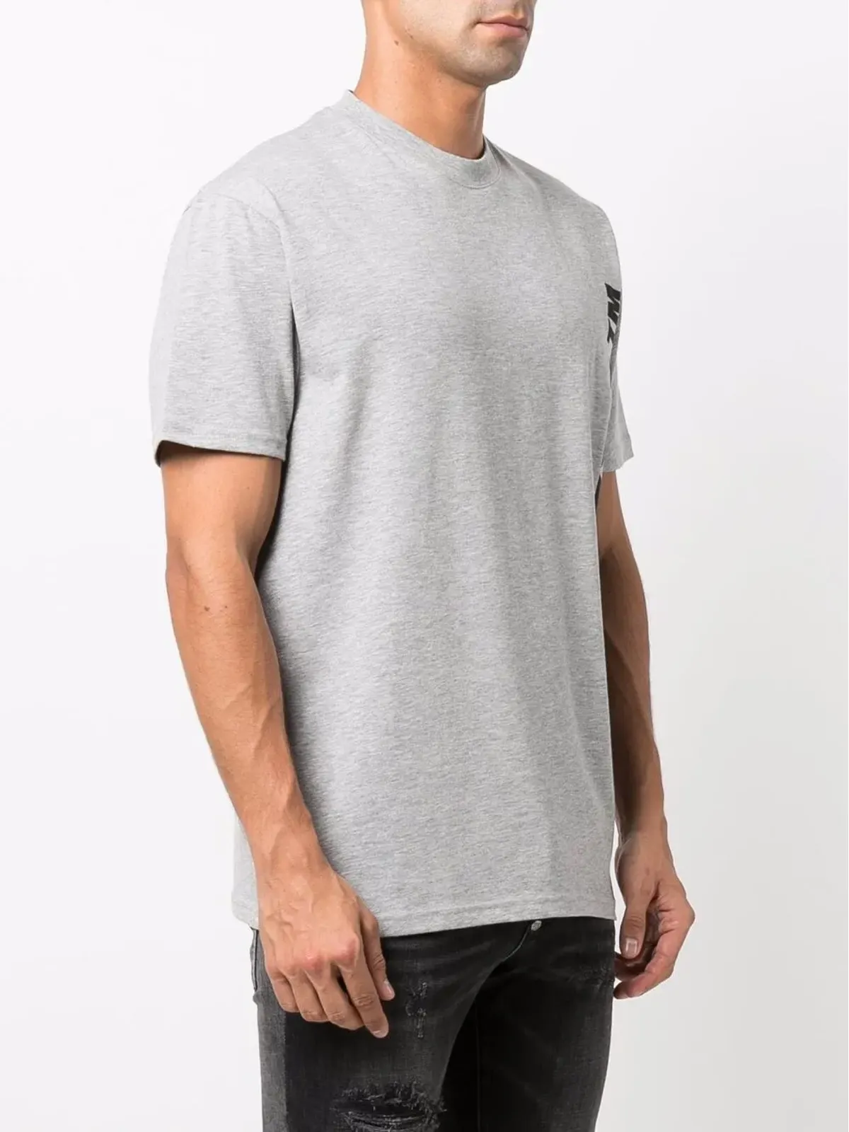 Philipp Plein ロゴプリント半袖Tシャツ - グレー - 画像3