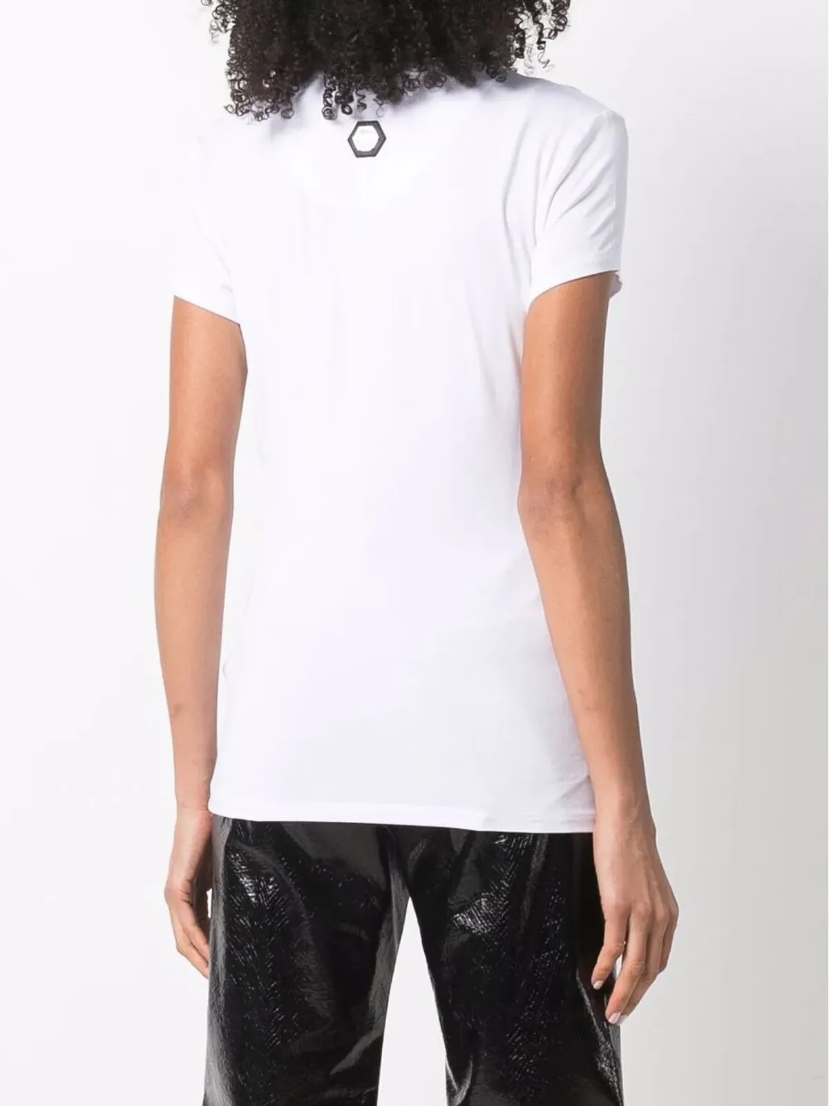 Philipp Plein ラインストーン・スカル Tシャツ - 画像4