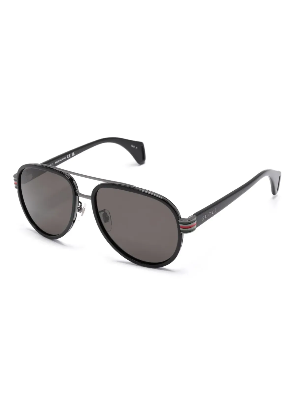 Gucci Eyewear パイロットフレームサングラス - 画像2