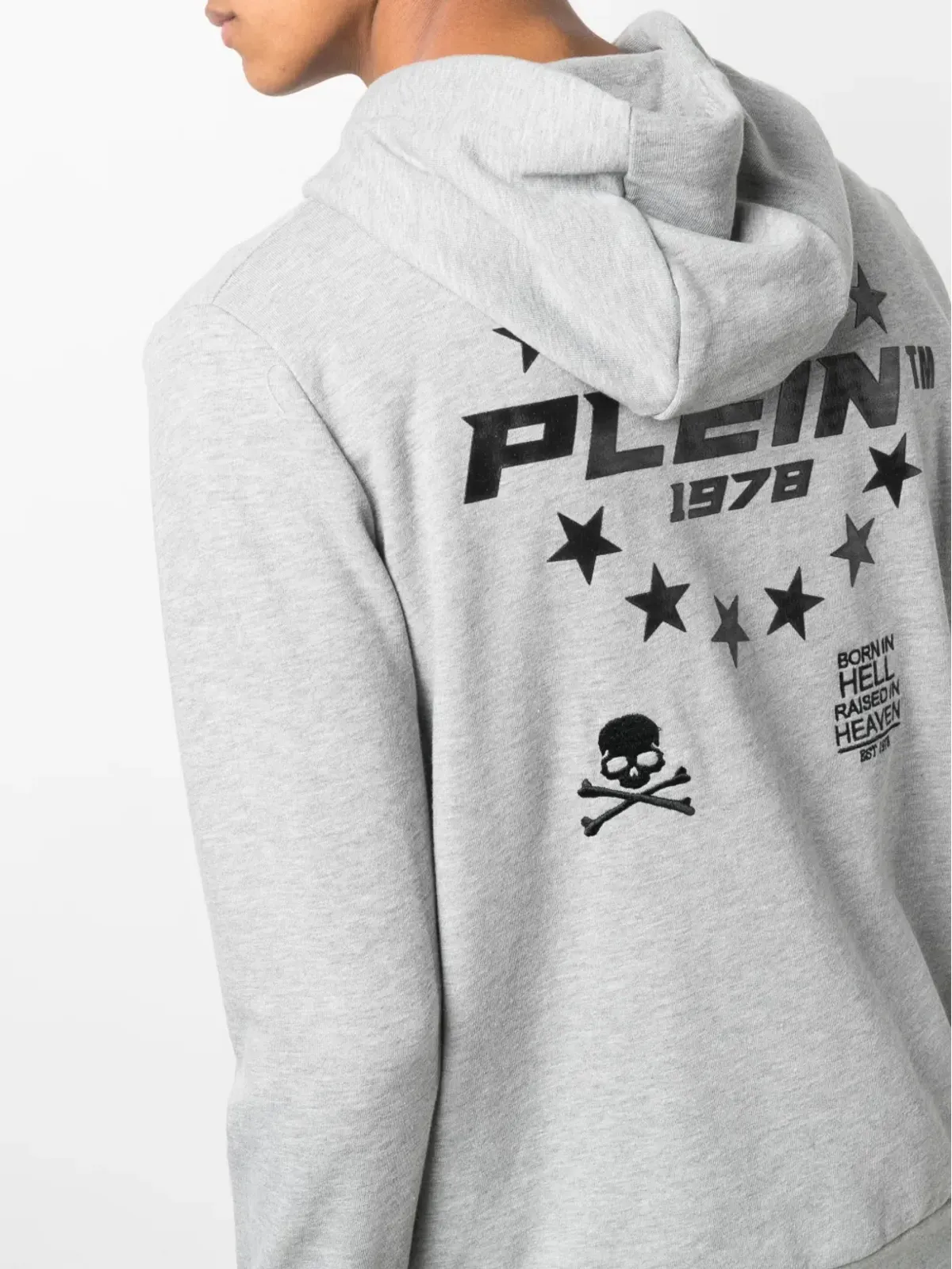 Philipp Plein Plein™ ロゴ ジップアップ パーカー - 画像5
