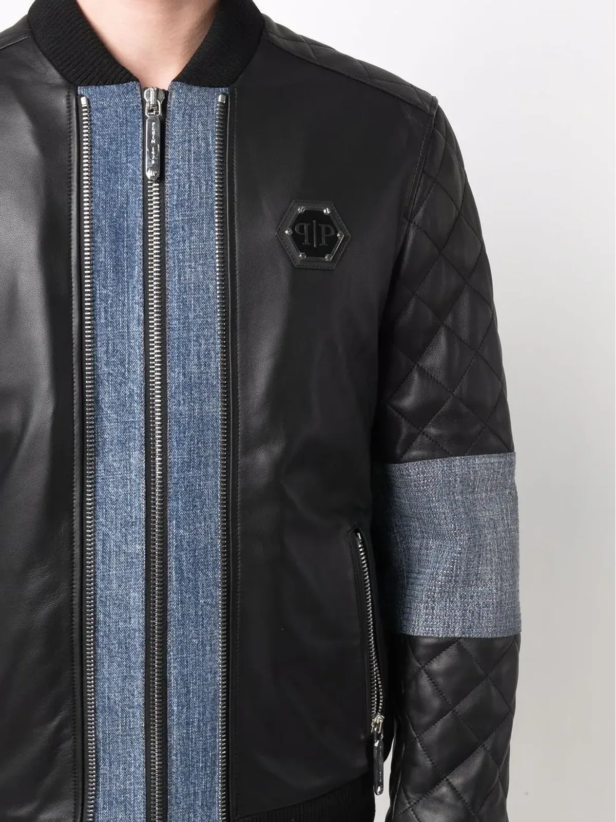 Philipp Plein ロゴボンバー ジャケット - 画像5