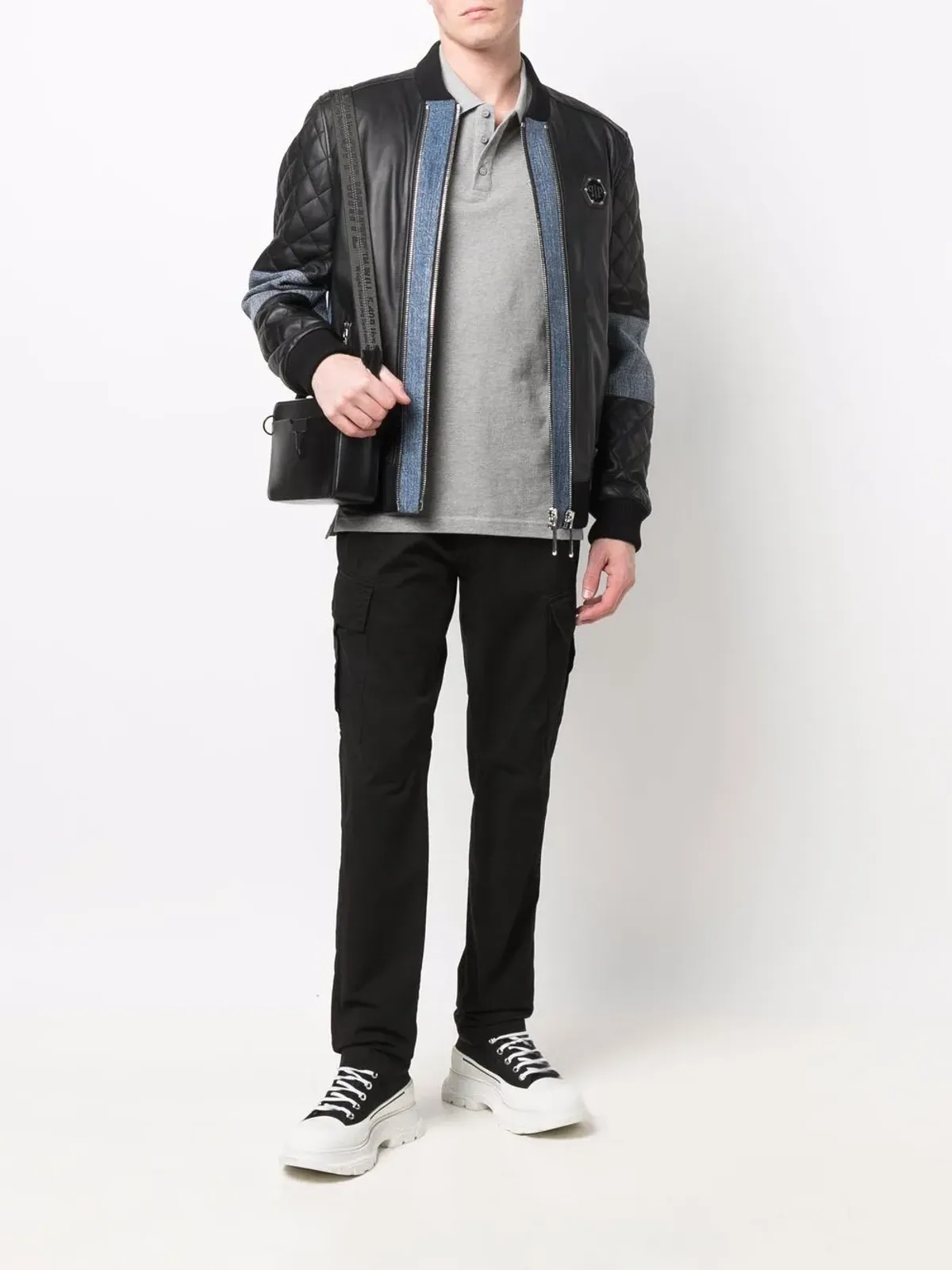 Philipp Plein ロゴボンバー ジャケット - 画像2