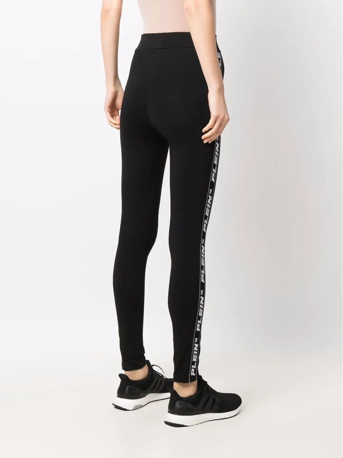 Philipp Plein ロゴプリント レギンス - 画像4