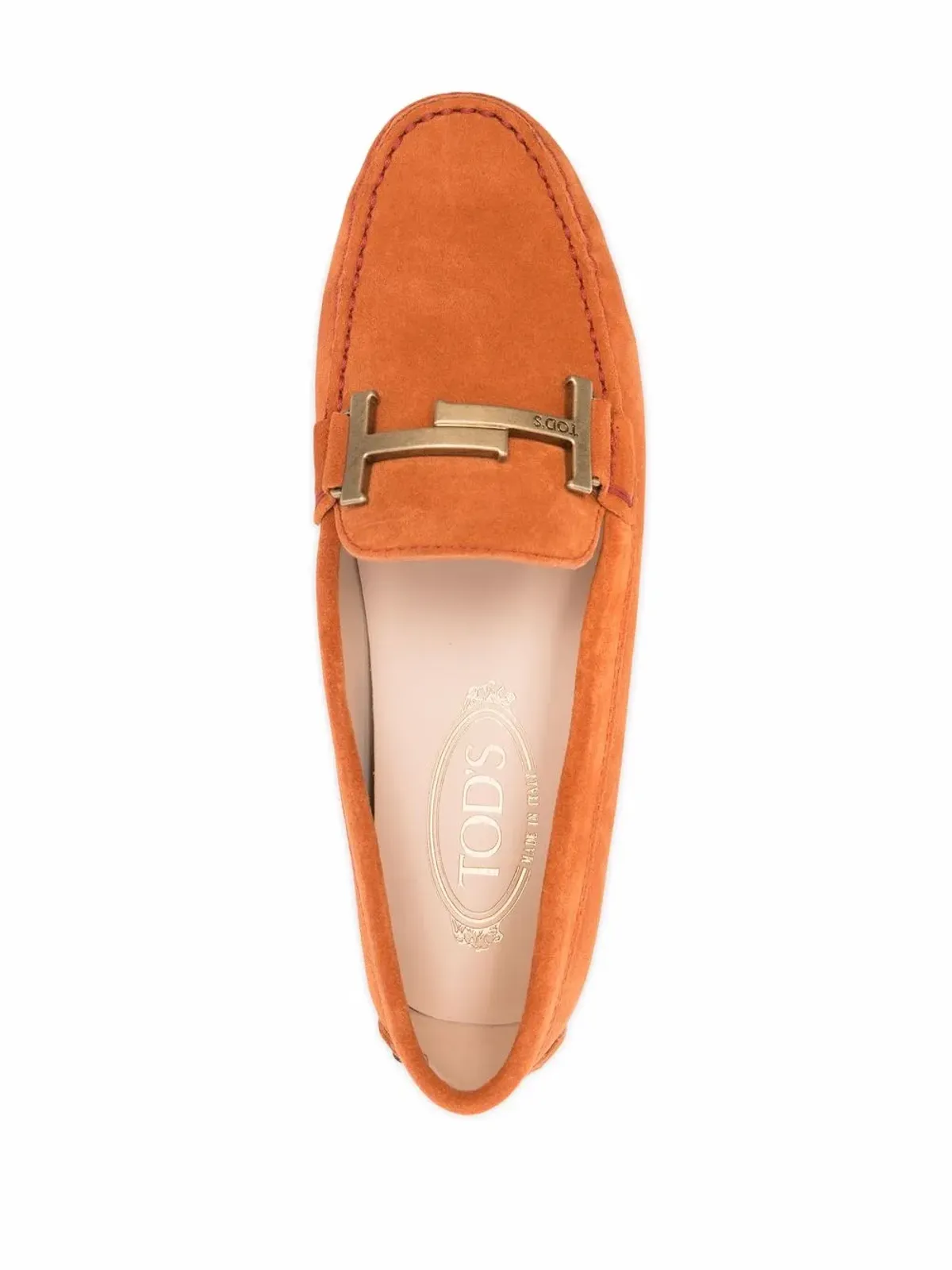 Tod's Gommini horsebit loafers - Orange - 画像4