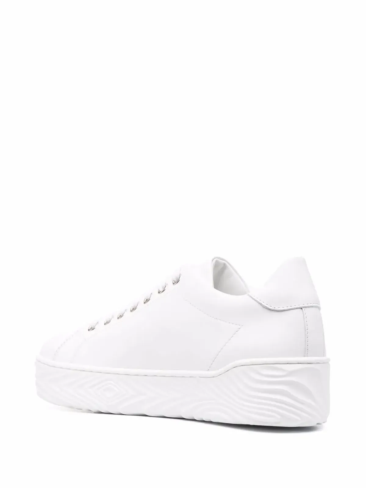 Philipp Plein ロゴプレート レースアップスニーカー - 画像3