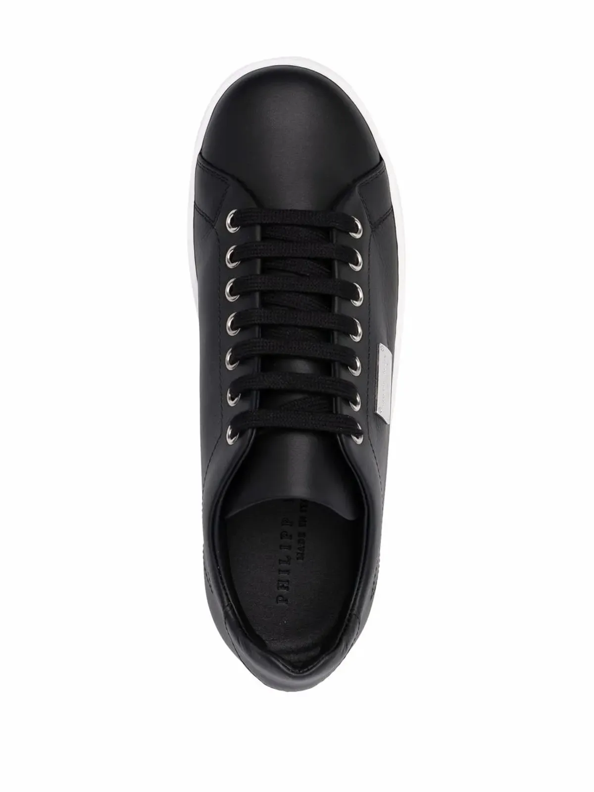 Philipp Plein ロゴプレート ローカットスニーカー - 画像4