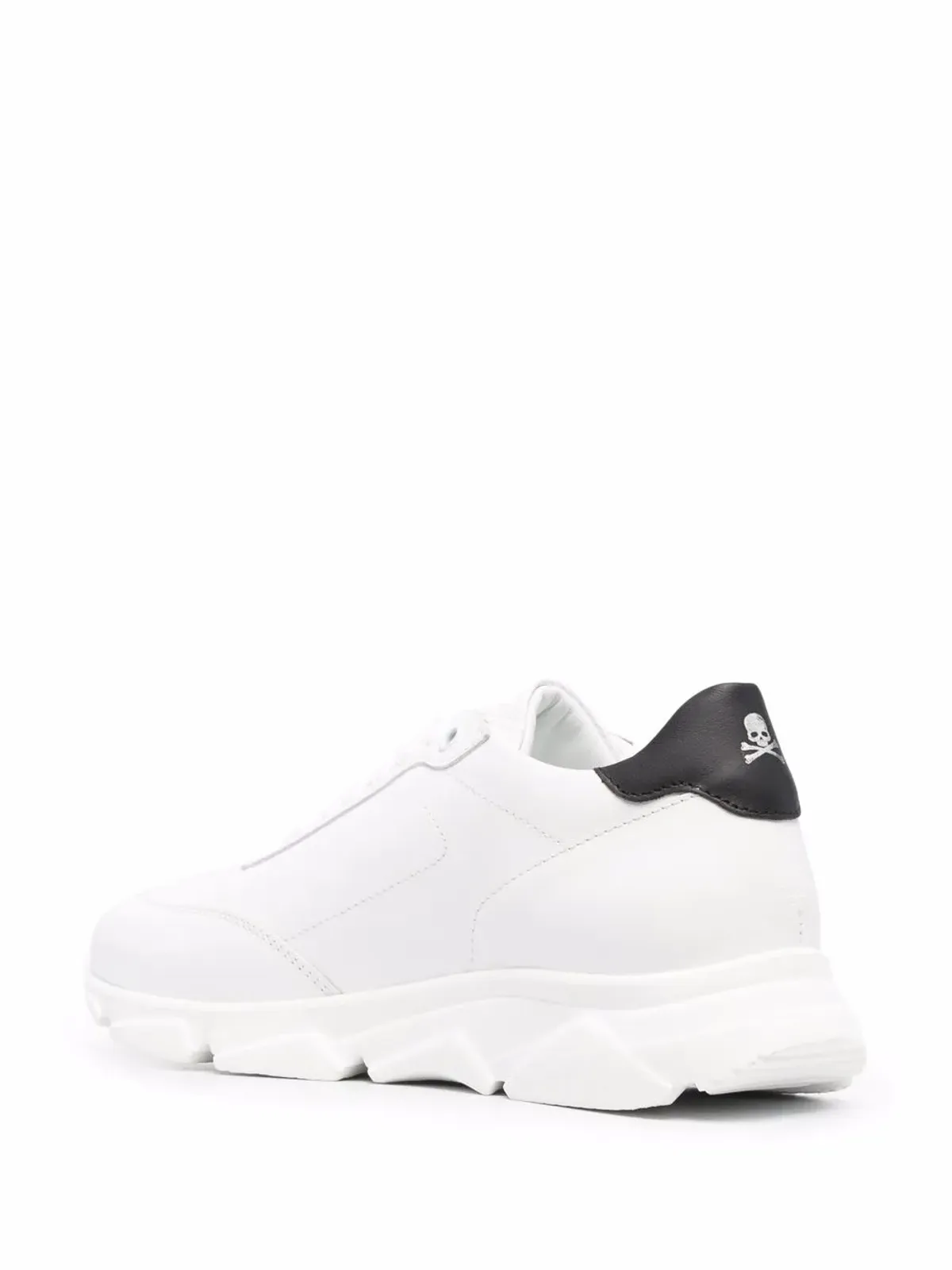 Philipp Plein ロートップ レースアップスニーカー - ホワイト - 画像3
