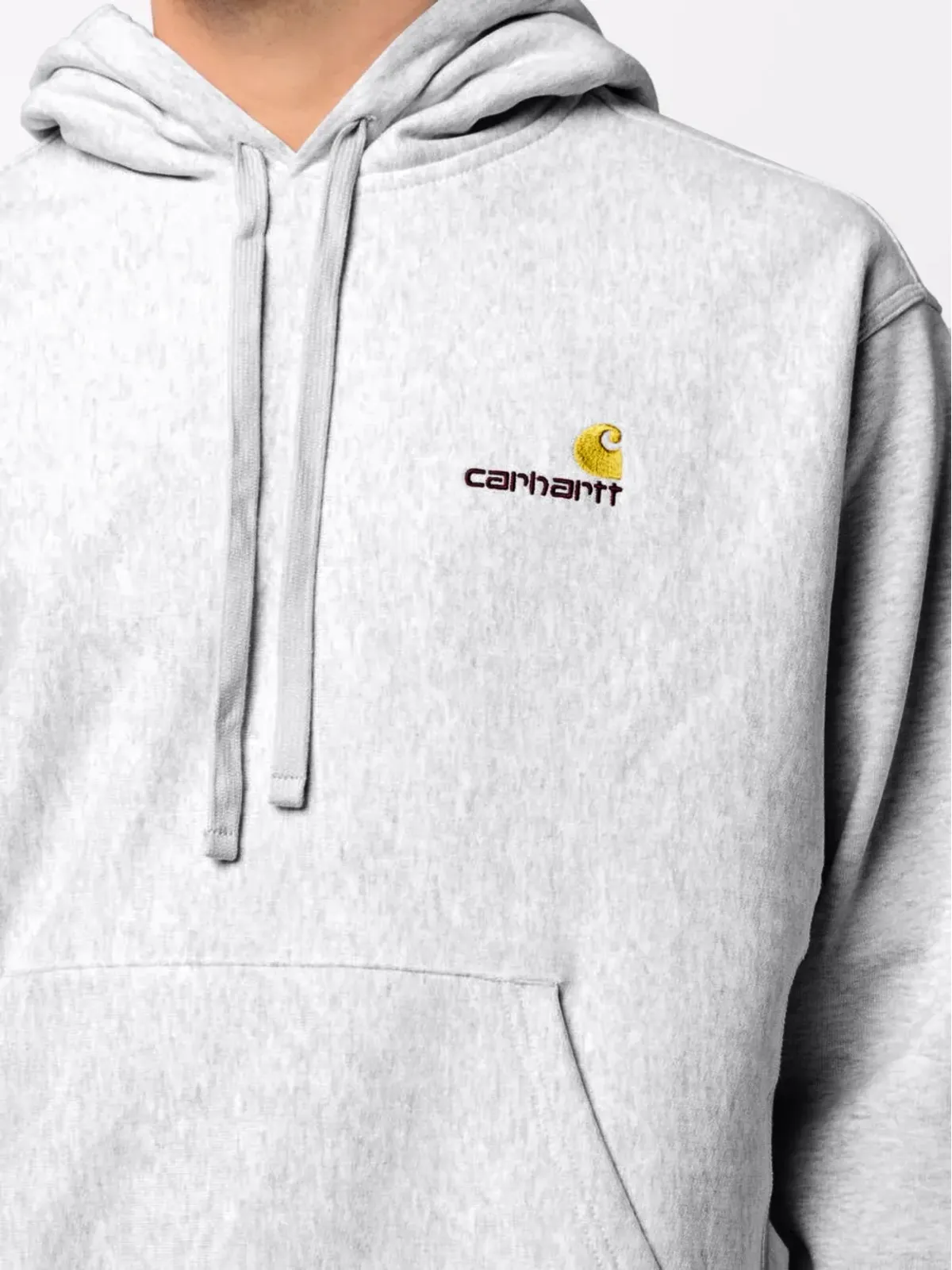 Carhartt WIP ドローストリング カンガルーポケット付きフーディ - 画像5