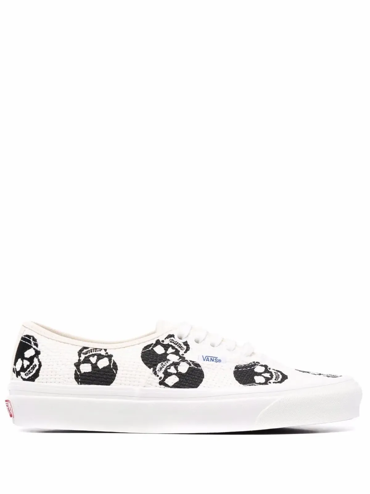 Vans アナハイムファクトリー オーセンティック 44 スカルプリント スニーカー - 画像1