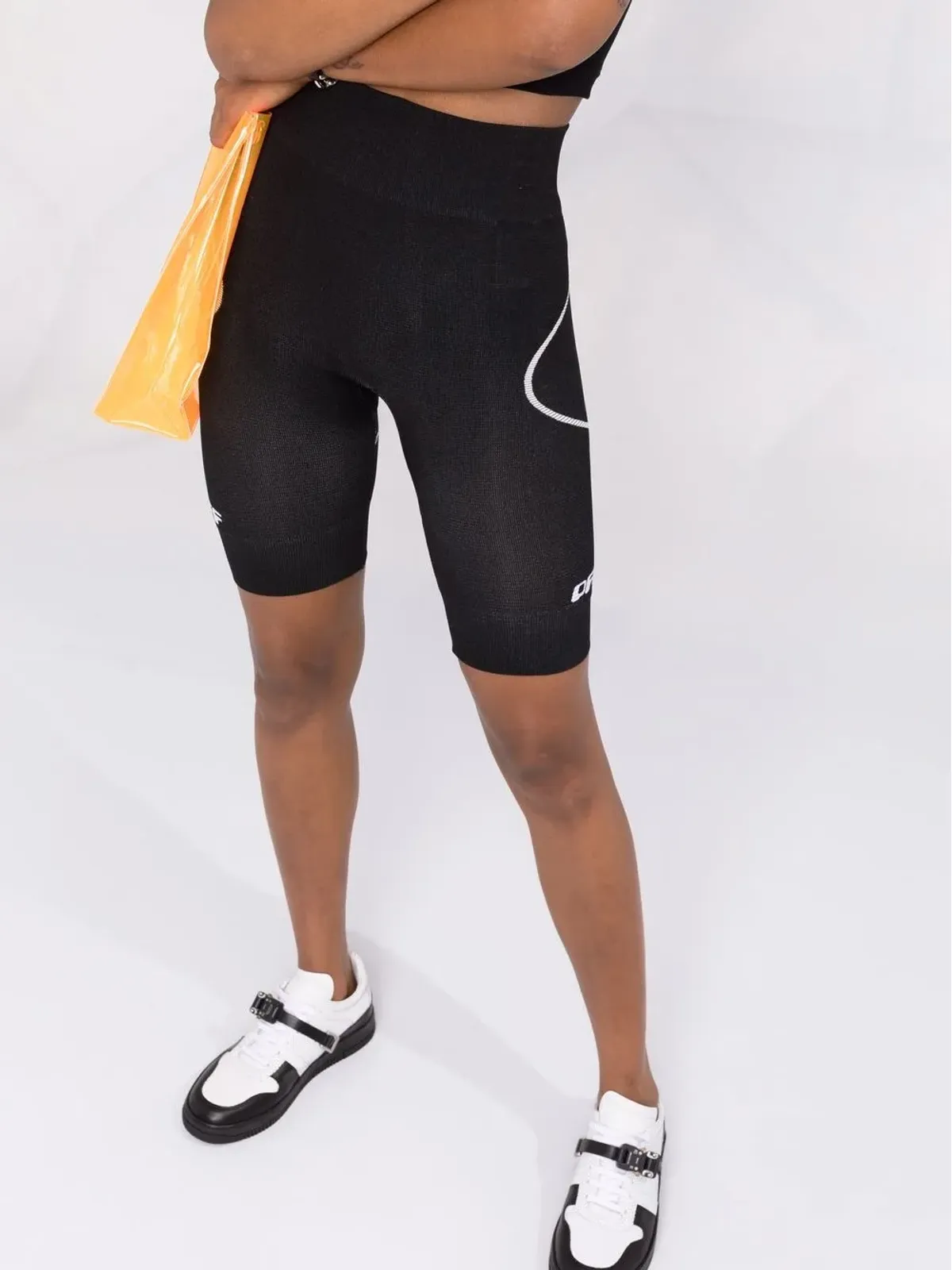 Off-White ロゴプリント サイクリングショーツ - 画像5