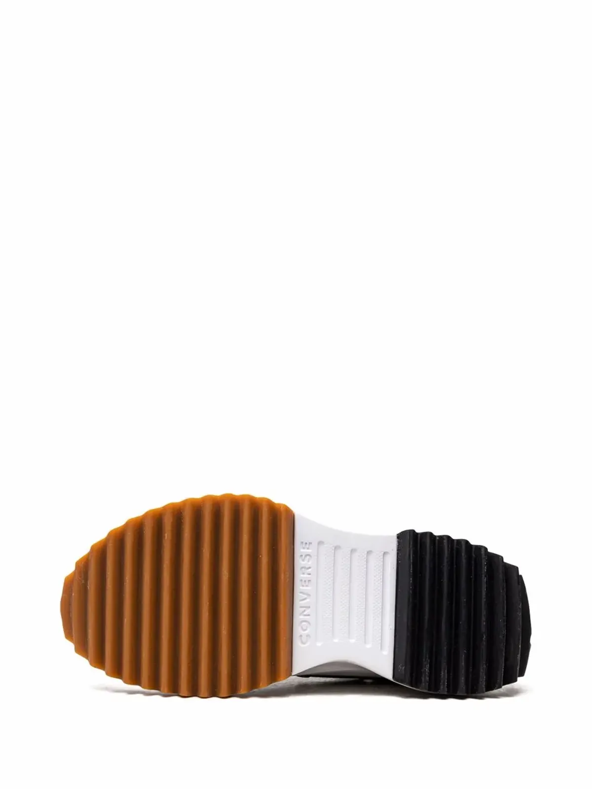 Converse Run Star Hike OX ブラックガム スニーカー - 画像4