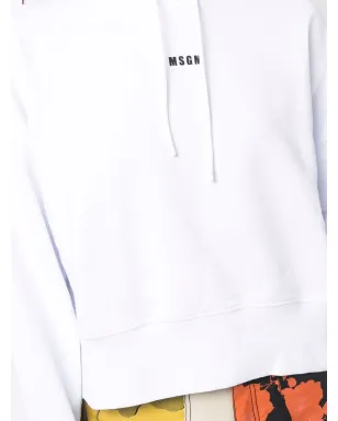 MSGM クロップドロゴフーディー - サムネイル5