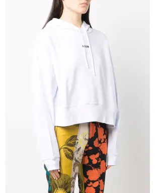 MSGM クロップドロゴフーディー - サムネイル3