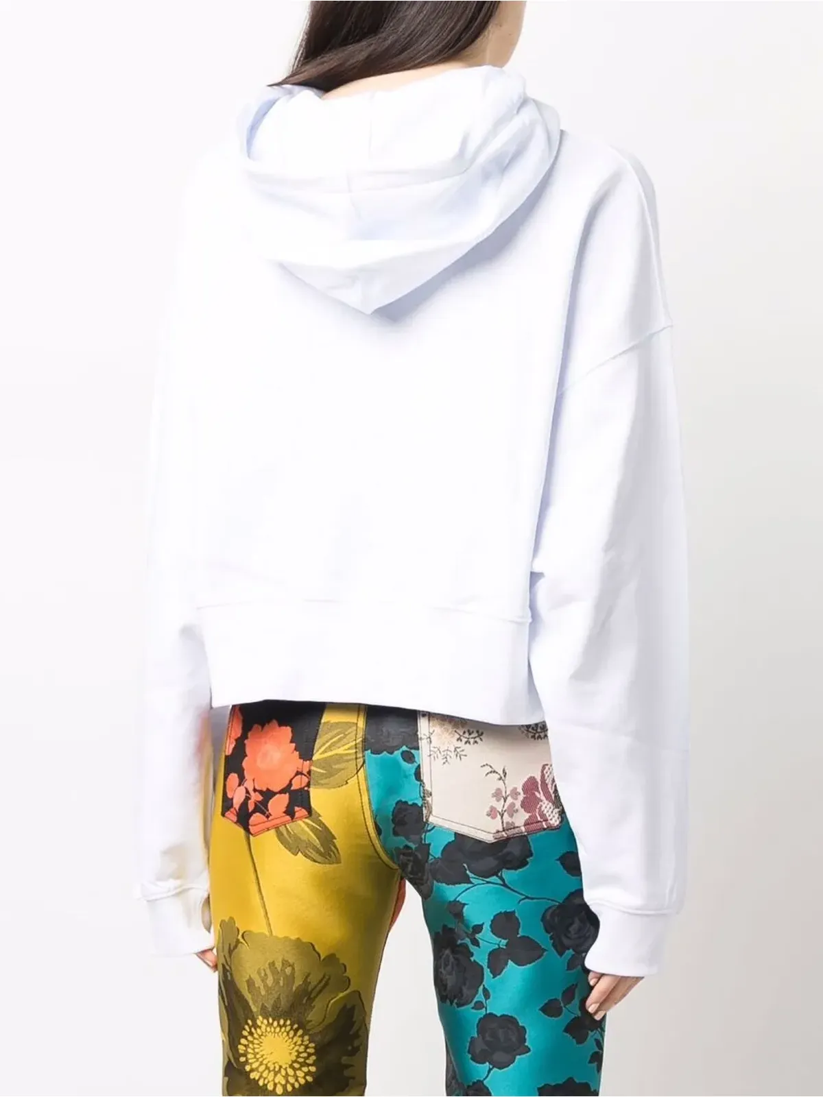 MSGM クロップドロゴフーディー - 画像4