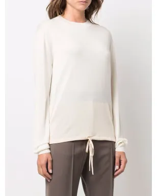 Jil Sander ドローストリング ファインニット ジャンパー - サムネイル3