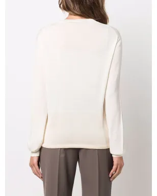 Jil Sander ドローストリング ファインニット ジャンパー - サムネイル4
