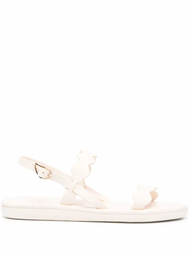 Ancient Greek Sandals Ancient Greek Sandals アフロス スカラップストラップサンダルの商品画像