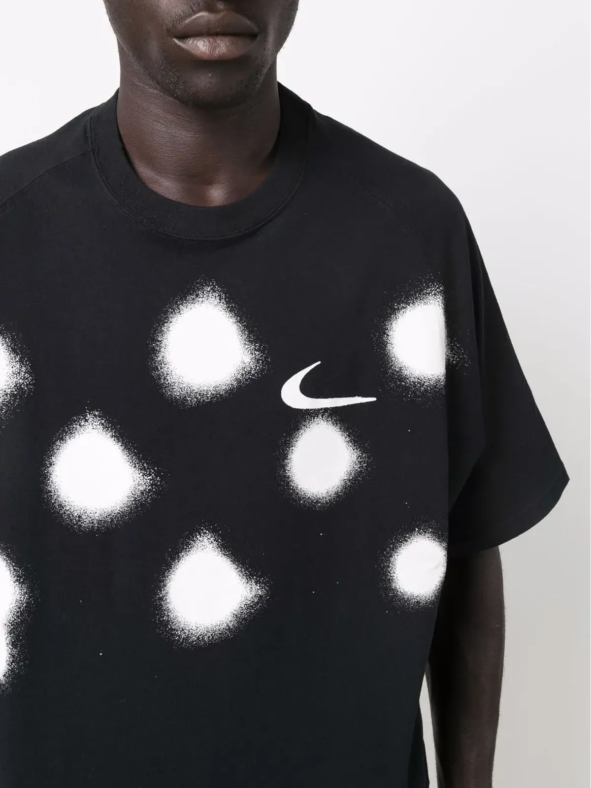 Nike X Off-White グラフィックプリント半袖Tシャツ ブラック - 画像5