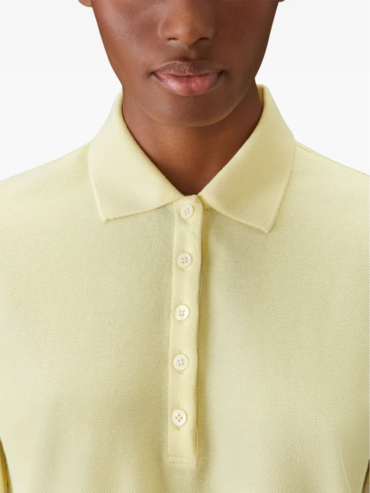 Thom Browne 4-Bar ロングスリーブ ポロトップ - 画像5