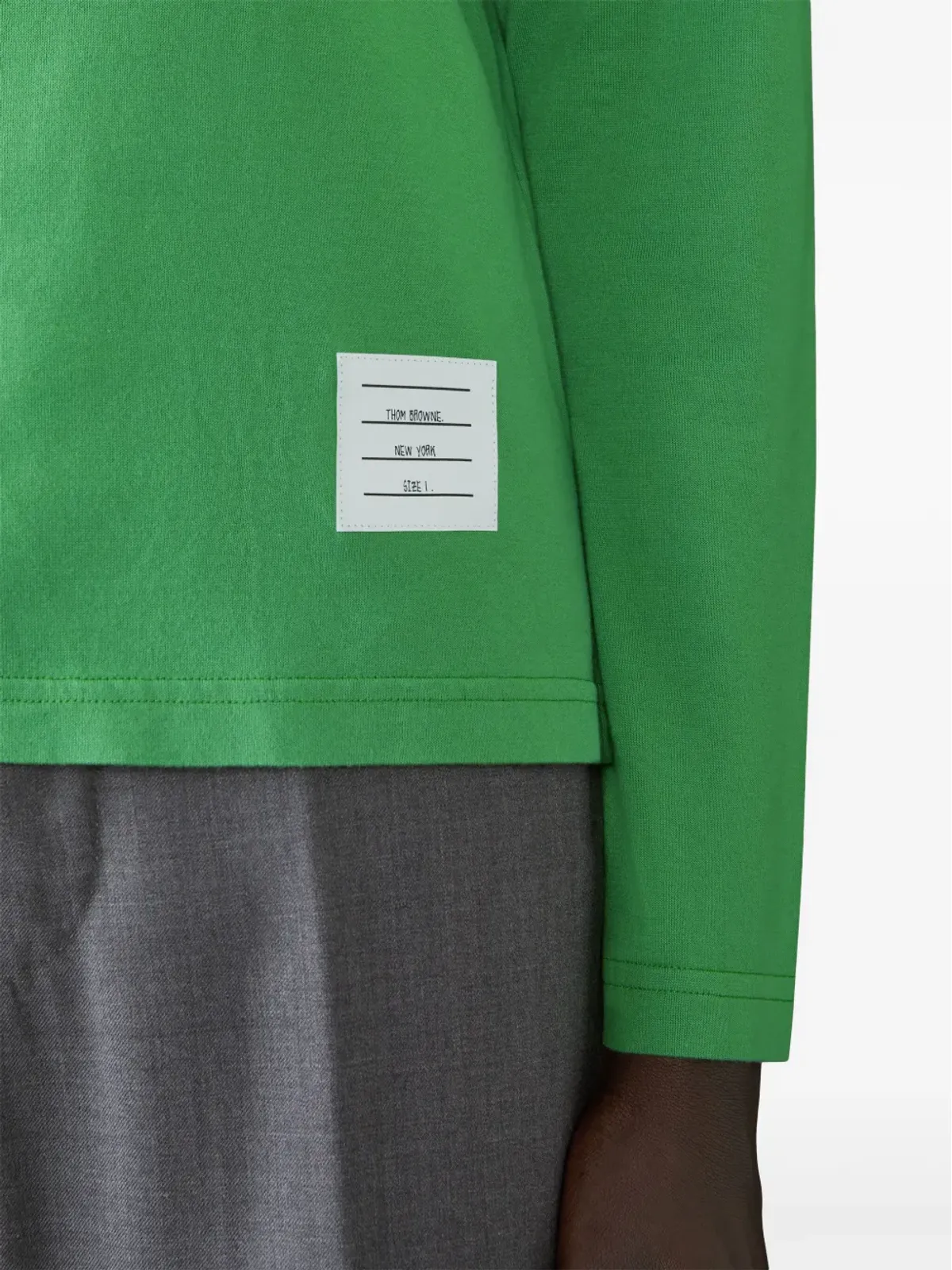 Thom Browne 4-Bar 長袖Tシャツ - 画像5
