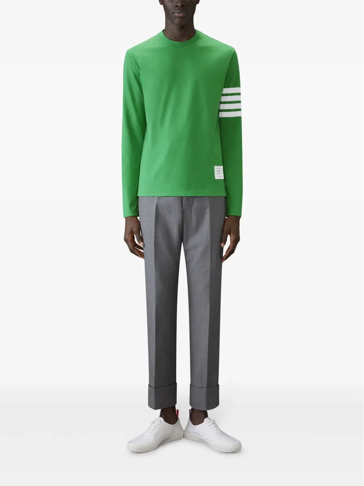 Thom Browne 4-Bar 長袖Tシャツ - 画像2