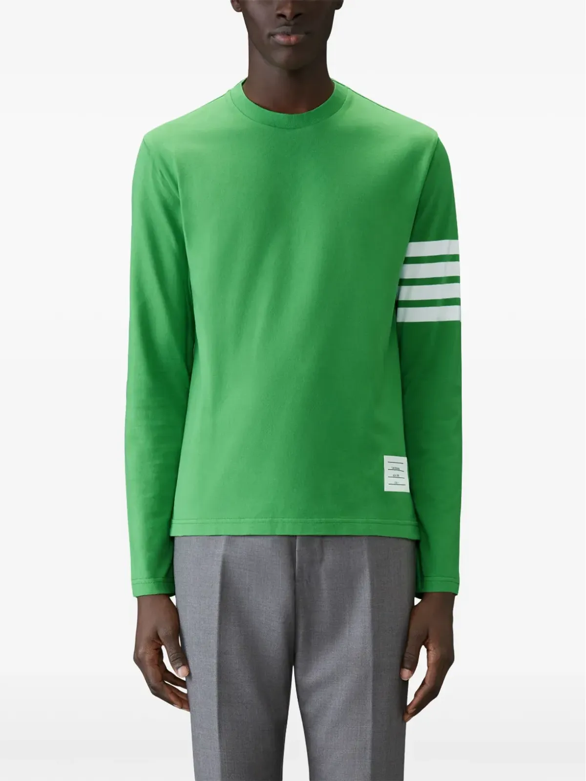 Thom Browne 4-Bar 長袖Tシャツ - 画像3