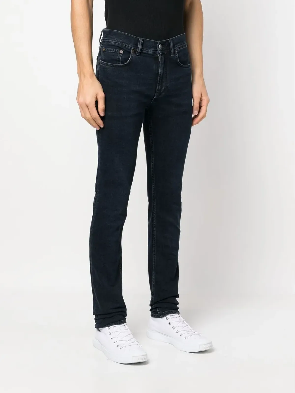 Acne Studios ミッド-ライズ スリムフィット ジーンズ - 画像3