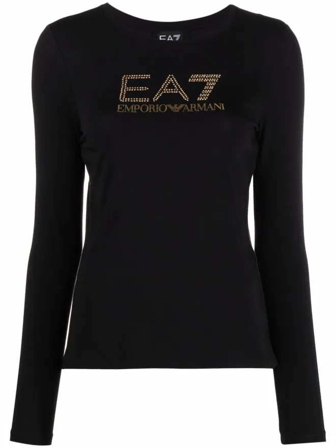 Ea7 Emporio Armani Ea7 Emporio Armani ジェムロゴ ラウンドネック Tシャツの商品画像