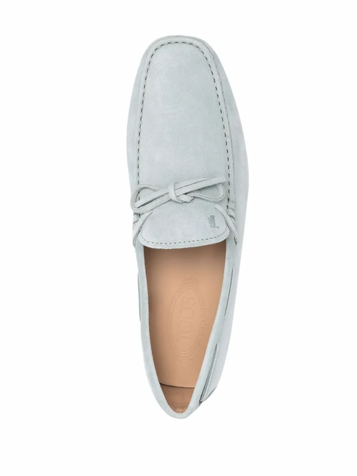 Tod's ゴンミーニ 122 モカシン - ブルー - 画像4