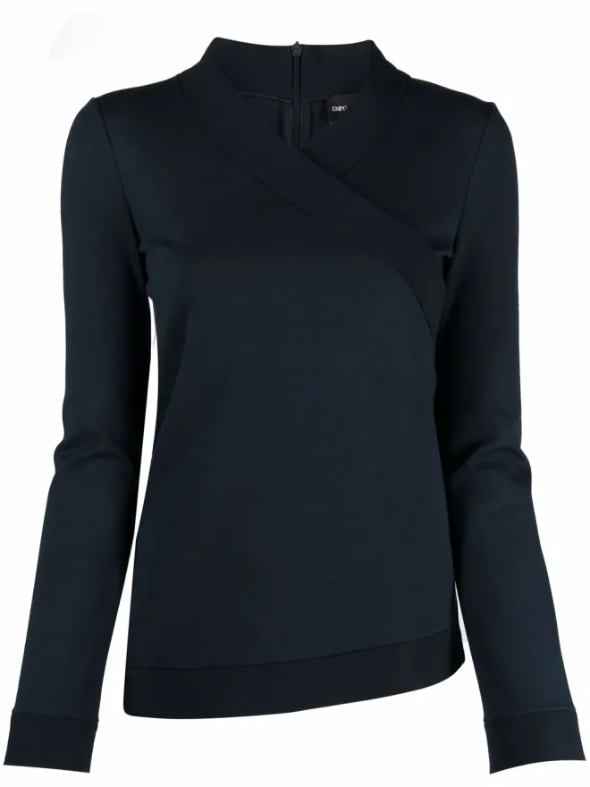 Emporio Armani Emporio Armani ラップネックライン ジャンパーの商品画像
