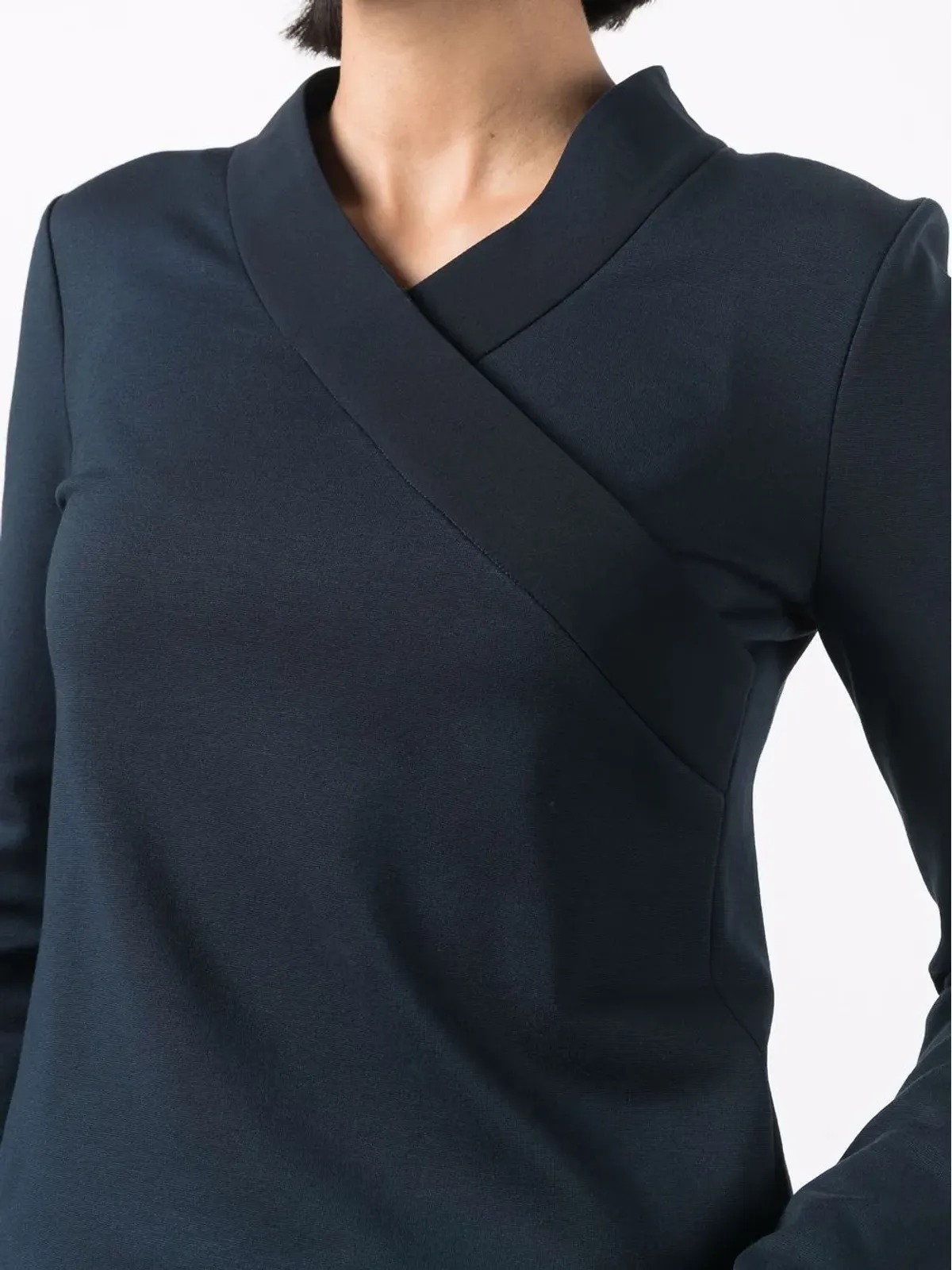 Emporio Armani ラップネックライン ジャンパー - 画像5