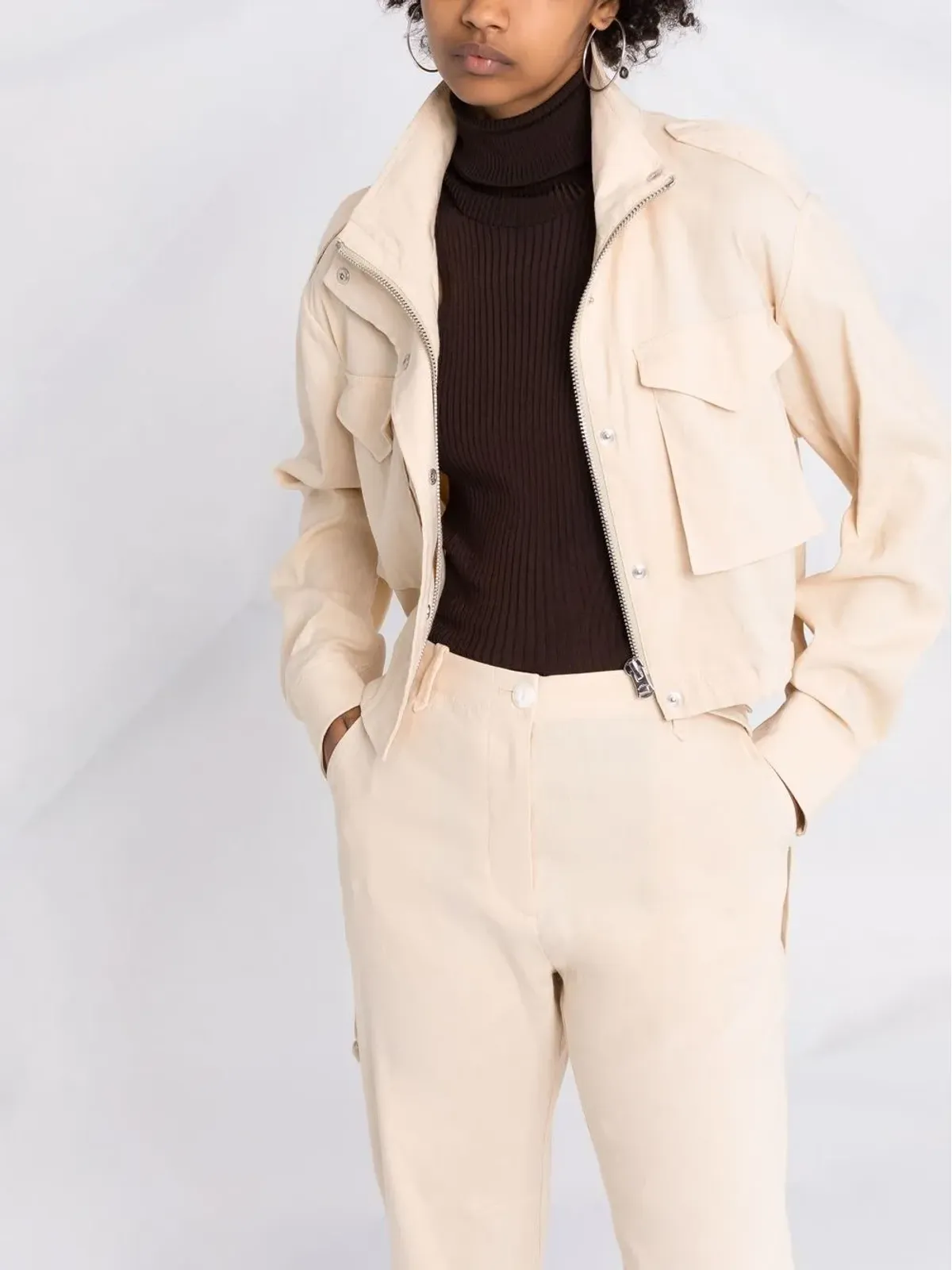 rag & bone デミ クロップドパンツ - 画像3