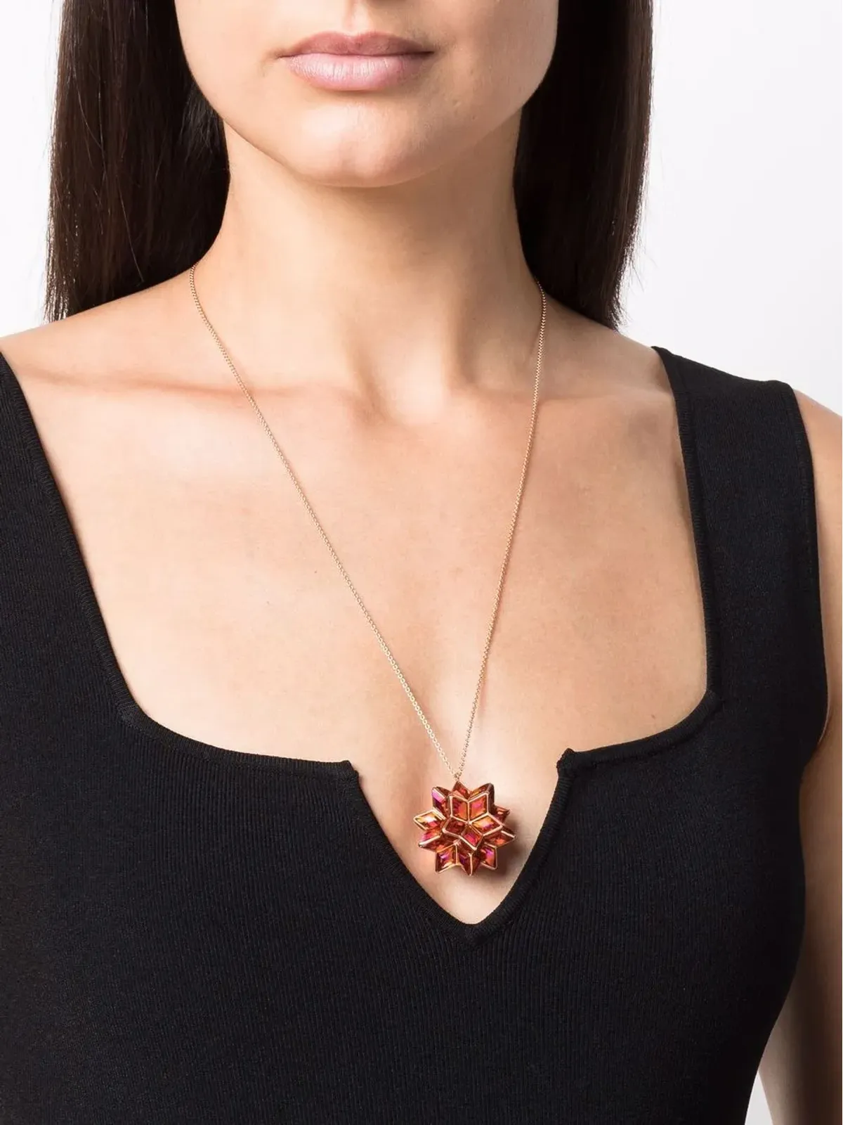 Swarovski クリスタル スター ネックレス - 画像2