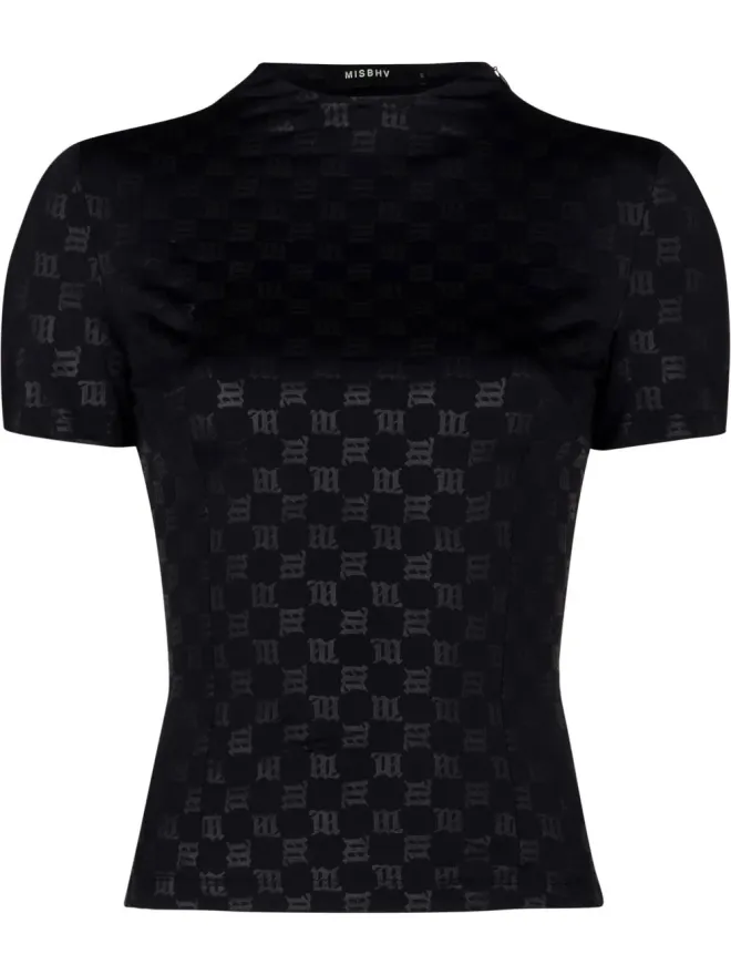 MISBHV MISBHV モノグラムプリント半袖Tシャツの商品画像
