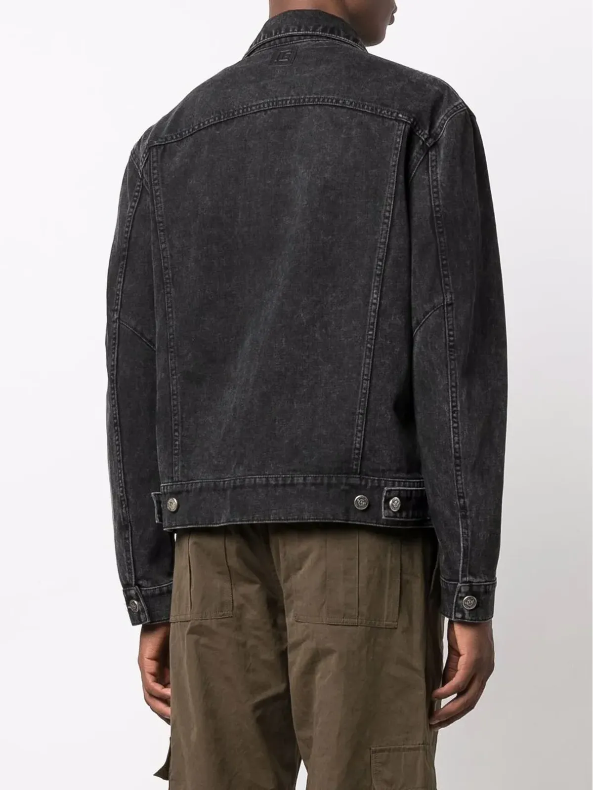 Balmain ジップディテール デニムジャケット - 画像4