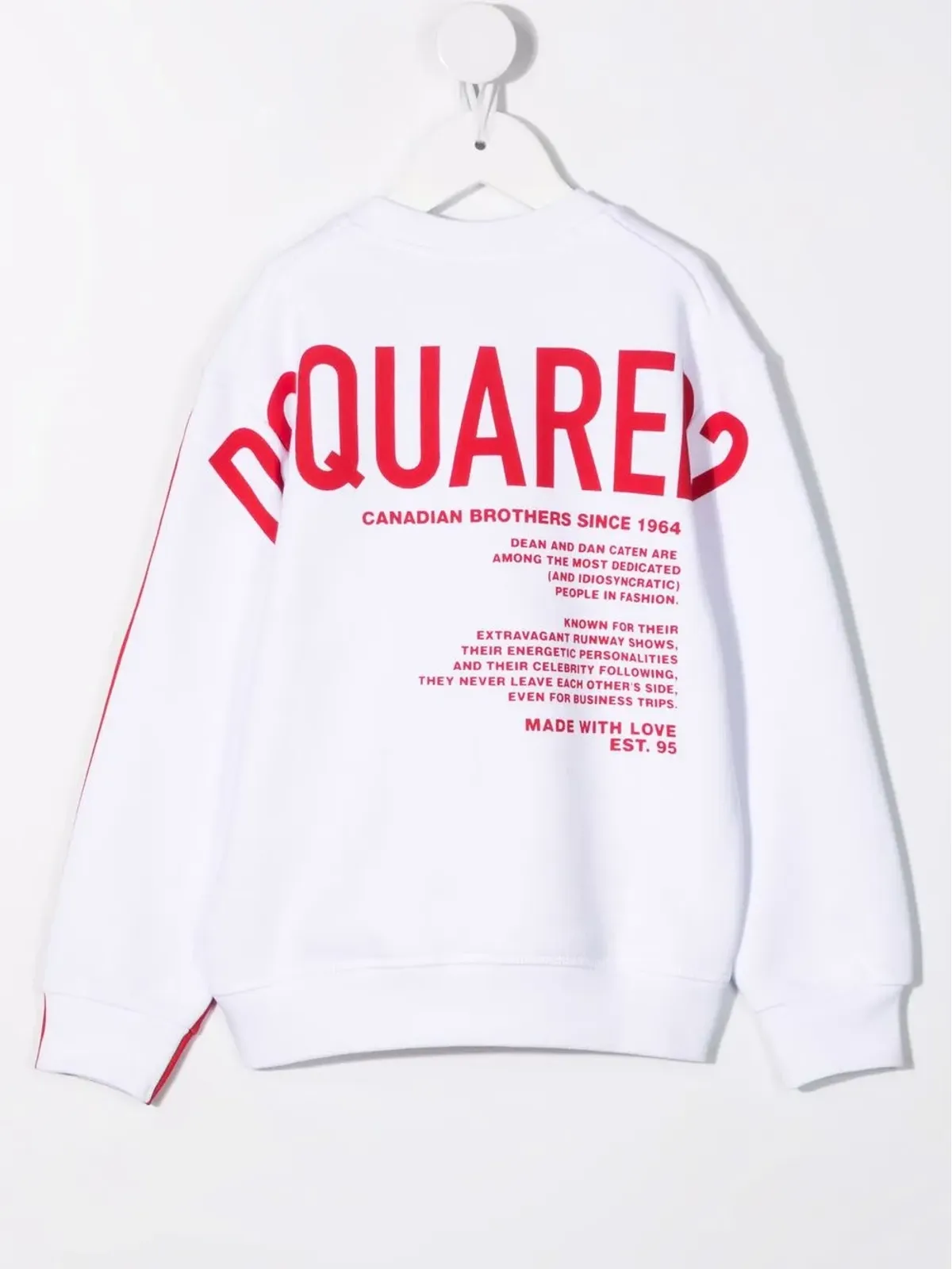 DSQUARED2 KIDS グラフィックプリント コットン スウェットシャツ - 画像2