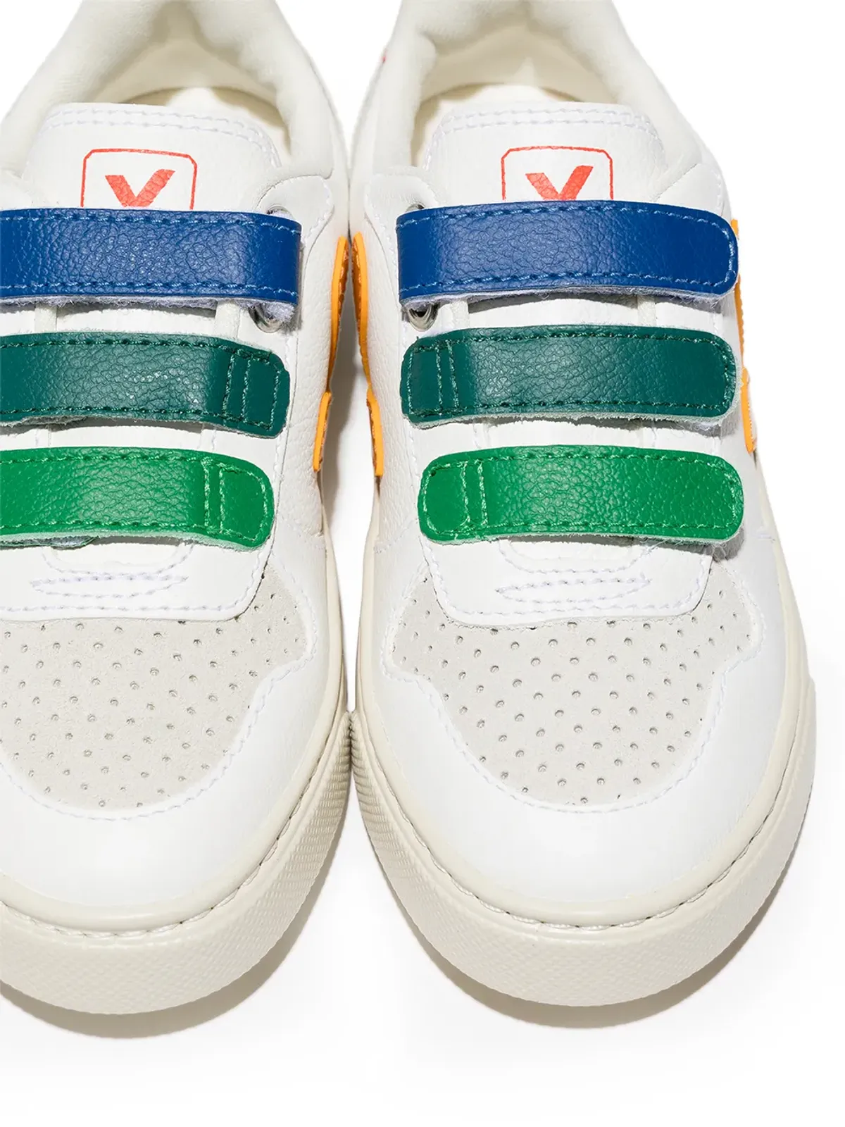 VEJA Kids V-10 タッチストラップスニーカー - 画像5